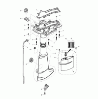 UPPER CASING - 4 Strok For F5AF6A